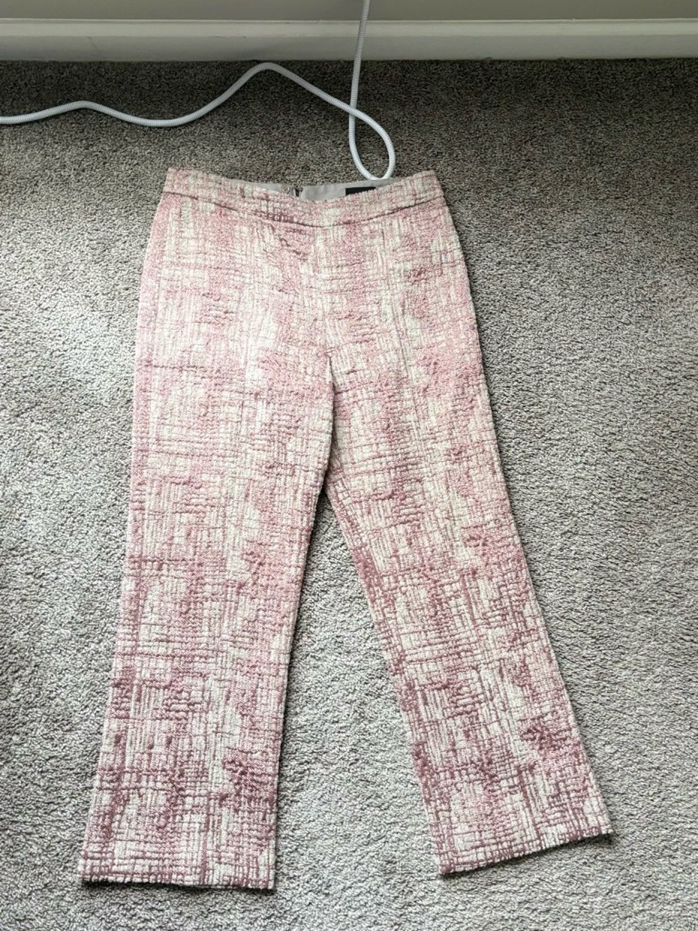 Giorgio Armani Black Label on Light Gray Fabric